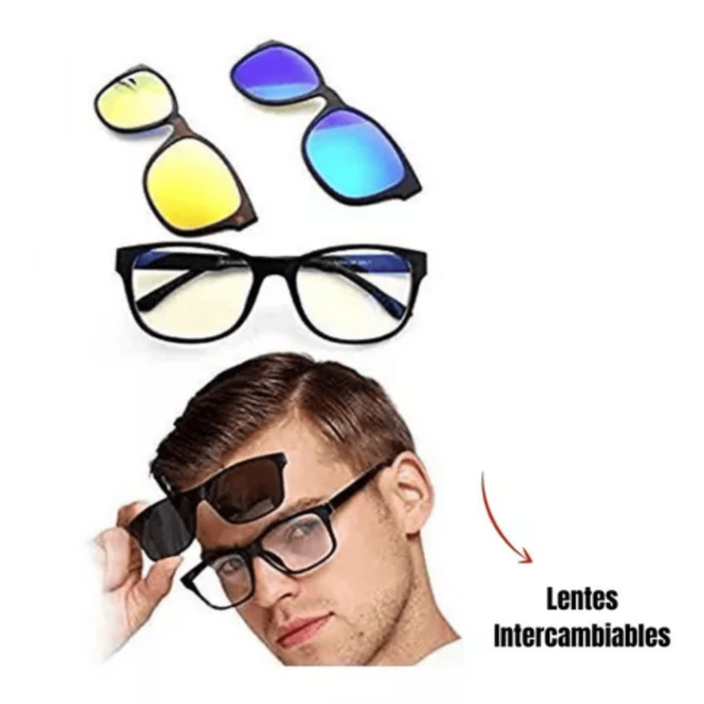 Gafas Mágicas Visión 3 En 1